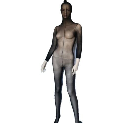 Full Body Men Women Pantyhose Tights Stocking Lingerie,Sexy Sheer Bodystocking Full Bodyhose Wrap Bodyhose