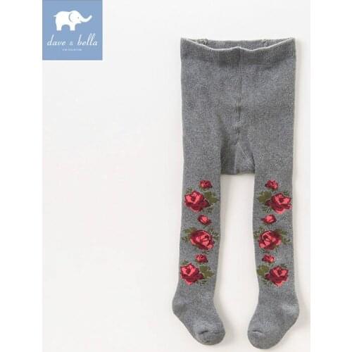 DB6104 dave bella autumn infant baby girls lolita leggings children leggings