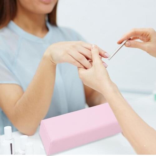 Soft Nail Art Pillow Hand Holder Cushion Arm Rest Support Manicure Salon Tool Suitable for professional use and home use