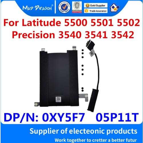 New Hard Drive Bracket Caddy HDD Disk Drive cable for Dell Latitude 5500 5501 5502 M3540 M3541 M3542 0XY5F7 XY5F7 05P11T 5P11T