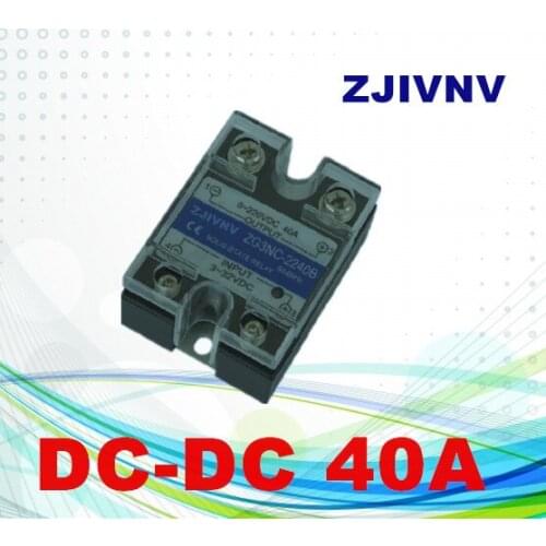 Single phase DC to DC control voltage 40a DC Solid state relay ssr basic type ZG3NC-2240B