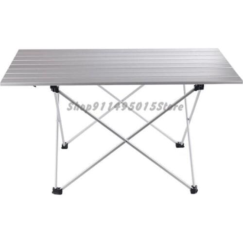 Outdoor Picnic Table Folding Portable Aluminum Alloy Barbecue Table And Chair Camping Outdoor Self Driving Package
