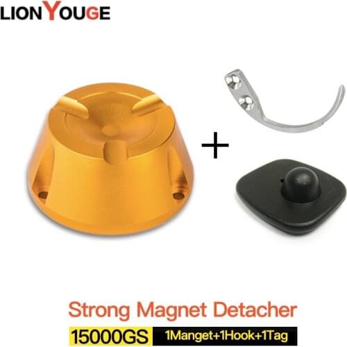 Luxury Gold manget alarm Tag Detacher 13000gs