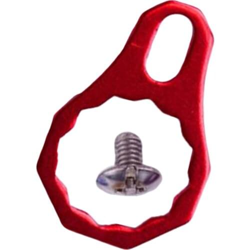 Aluminum Alloy Anti-rust Fishing Reel Left Right Handle Locking Plate Baitcasting Tackle Accessory for Fishing Lovers