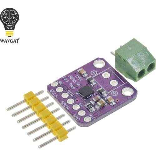 MAX98357 I2S 3W Class D Amplifier Breakout Interface DAC Decoder Module Filterless Audio Board For Raspberry Pi ESP32