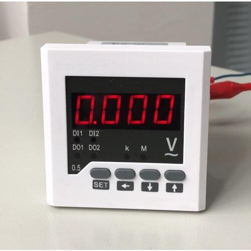 Volt/Amp/Hz/Watt Digital Voltmeter Ammeter Panel Three Phase Energy Meter