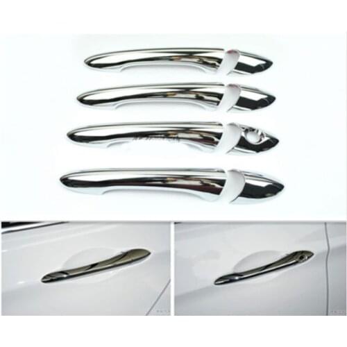 High Quality Chrome Car Door Handle Cover Trim For Hyundai Sonata /i45 2011 2012 2013 2014 Car Accessories