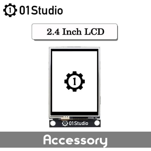 01Studio 2.4'' SPI Inch TFT LCD Resistive Touch Screen Module pyBorad Development Micropython Accessory