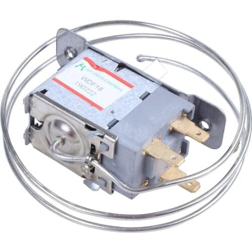 AC 220V-250V Volt 5(4)A 3-Pin 5.8mm Dia Shaft Refrigerator Thermostat