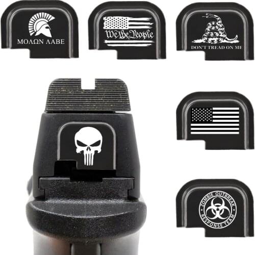 Laser Rear Cover Slide Back Plate Magwell for Springfield Armory XD XDM Mod.2 Pistol Gun 9mm Magaizne Carry Holster Accessories