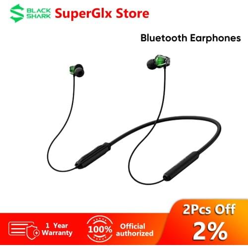 Black Shark Bluetooth Earphones 2 with HiFi Sound Wireless Bluetooth Headphone for Black Shark 3 4 Pro Low Latency Gamer Headset