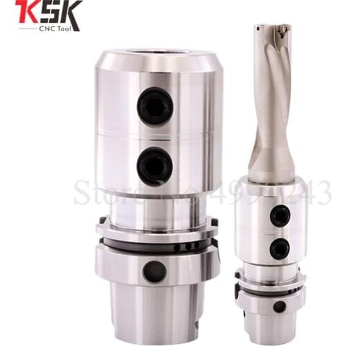 HSK63A SLN16 SL20 SLN25 SLN32 Side Solid Holder U Drill Holder HSK63A Side Solid Holder Tool shank of CNC lathe spindle