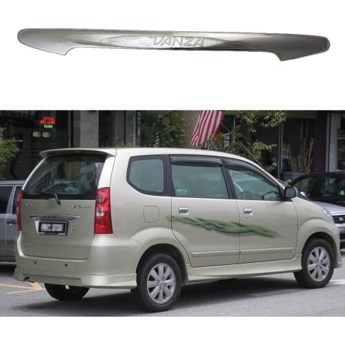 For Toyota F600 F601 AVANZA 2003 2004 2005 2006 20010 2011 High-quality Chrome plated Rear Trunk Lid Cover Trim Car-styling