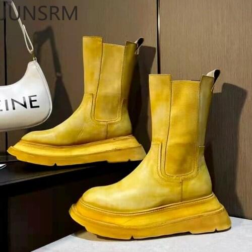 JUNSRM Women's Ankle Boots