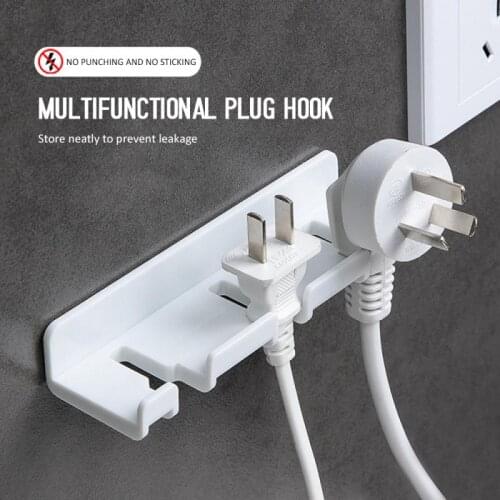 Punch-free strong paste hook wall-mounted toothbrush hanger bathroom toilet sticky hook bedroom household storage rack