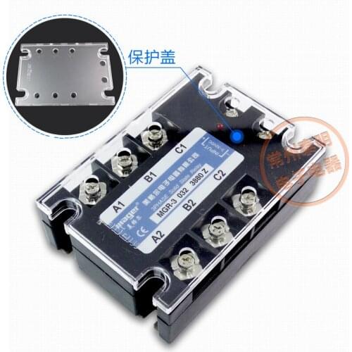 Genuine three-phase solid-state relay MGR-3 032 3880Z DC-AC DC control AC 80A mager
