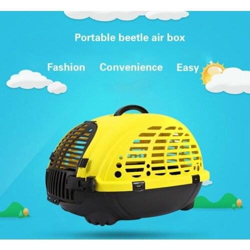 Pet air box dog cat carrying car bag