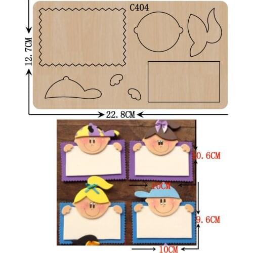 New Card Wooden die Scrapbooking C404 Cutting Dies