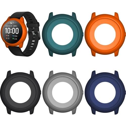 Silicone Case Cover for Xioami Haylou Solar LS05 Protector Housing ShellSmartwatch Accessories