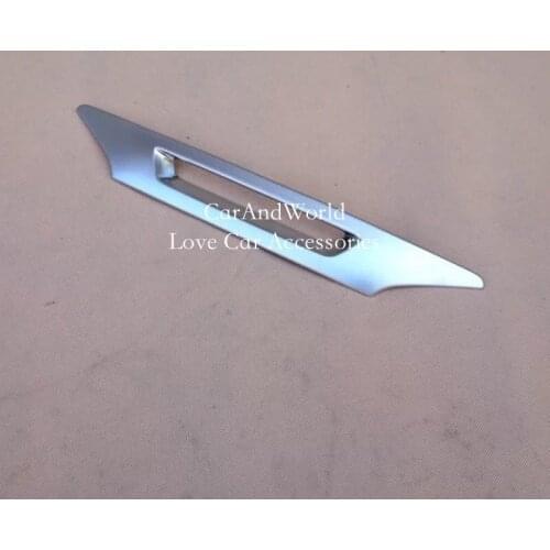 For HYUNDAI ix25 Creta 2015-2018 Middle Control Trim Cover Dashboard Box Panel Decoration Frame ABS Chrome Car-Styling Accessory