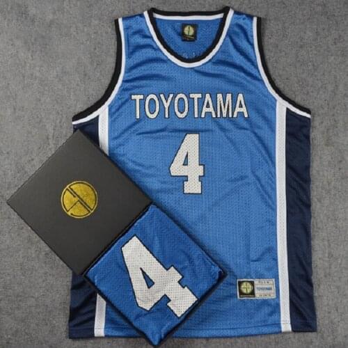 BG basketball jerseys Slamdunk TOYOTAMA 5 kishimoto 4 MINAMI jersey Outdoor sportswear training Hip-hop culture blue