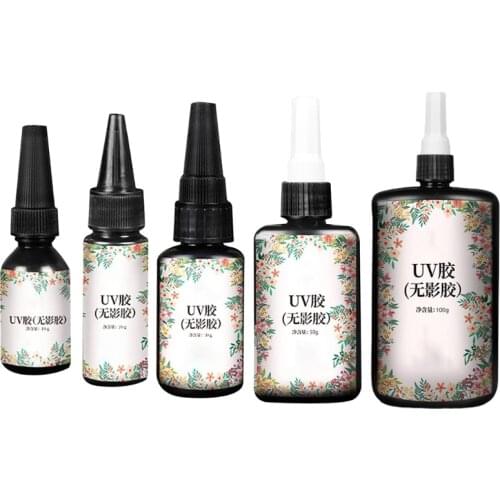 10g 20g 30g 50g 100g UV Resin Hard Type Crystal Clear Glue Ultraviolet Curing Epoxy DIY Crafts Jewelry Making Soap Making Tool