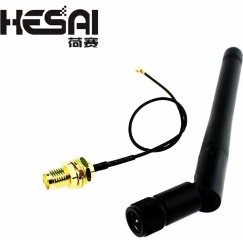1set ESP 8266 ESP8266 Serial WIFI Wireless Transceiver Module MT7681 3DBI Gain Antenna