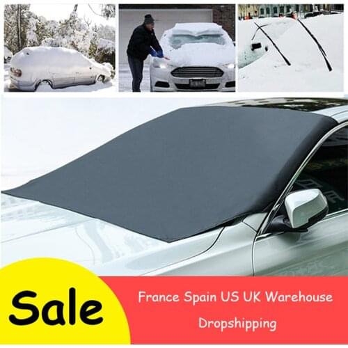 Strong Magnet Car Front Windshield Cover Anti-Frost Snow Anti-Freeze General Sunshade Snow Ice Protector Durable Car Accessories