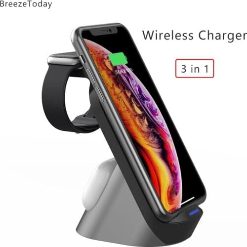 Fast Charger Wireless Charging Wireless Charger For Apple Watch iWatch 1 2 3 4 5 6 Airpods Pro 2 iPhone 11 12 Samsung S20 S10