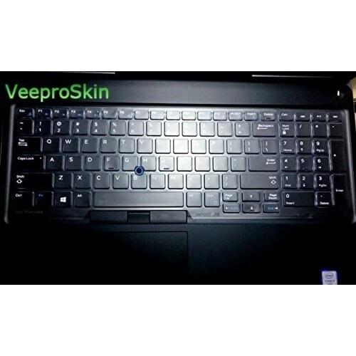 For Dell Latitude E5550 E5570 5580 E5580 Precision M7510 M7710 15.6" Laptop keyboard Keyboard Skin Cover