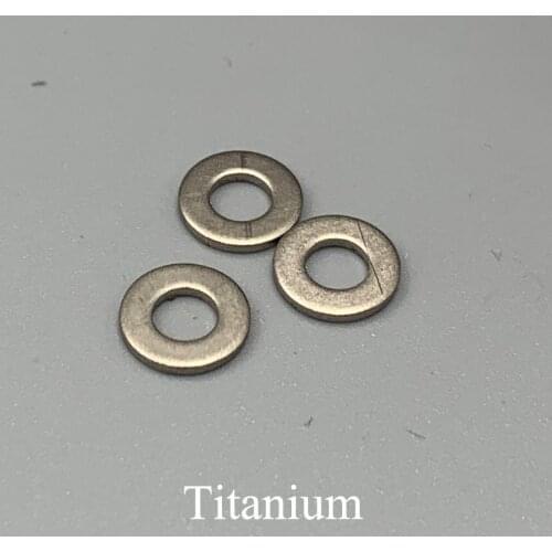 M3 M4 M5 M6 M8 M10 M12 M14 M16 M18 M20 TA2 Titanium Spacer DIN125 Plain O Ring Gasket Flat Washer