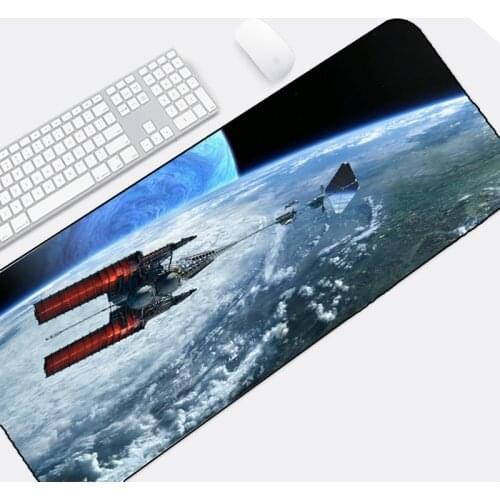 Mairuige The New Arrival Large Rectangular Lock Edge Mousepad Spzce Ship Micemat Beautiful Earth Pc Game Gaming Pad Maouse Mats