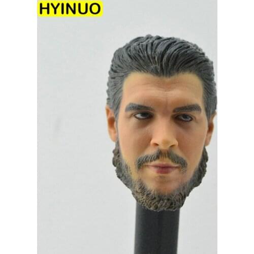 1/6 Scale Argentine Revolutionary Leadership Nationality Hero Ernesto Guevara Head Sculpt Headplay For 12" Man Action Figure