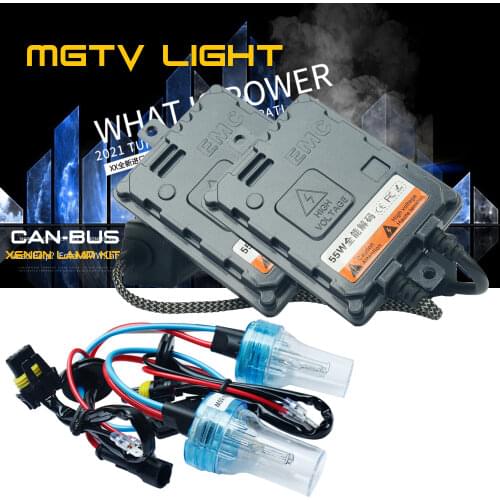 YEHENG Top quality 12V/55W Ultra CANBUS/Fast bright Car HID headlight kit Xenon Ballast D2H/H1/H7/H11/9005/9012/HIR2/H4 Bi-Xenon