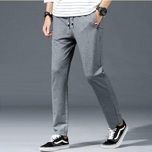 Mens Sweatpants Big Size Large 5xl Sportswear Elastic Waist Casual Cotton Track Pants Stretch Trousers Male Black Joggers 8XL