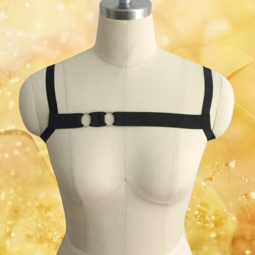New Black wedding Harness Cage Bra Harajuku Body Harness Handmade Harness Bra bondage harness