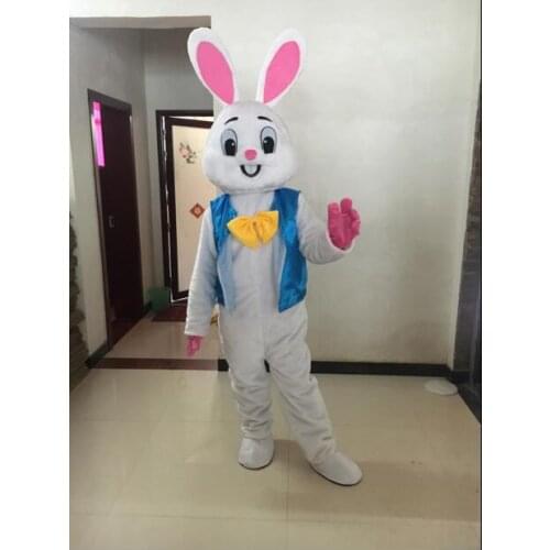 Easter Bunny Mascot Costumes Rabbit mascot costume Adult Size Easter Christmas event party cosplay costumes