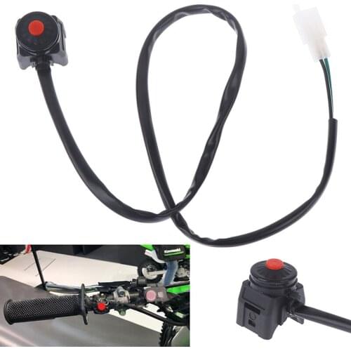 Motorcycle On-Off Switch Push Button ATV Bike 22mm Handlebar Ignition Switches