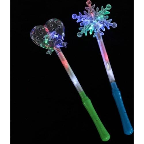 Concert props colorful glow five-pointed star glow sticks stars should aid lights flashing to spread the night market supply