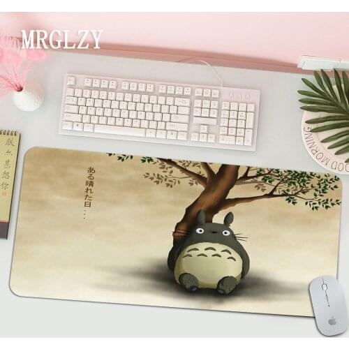 Kawaii Anime Totoro and Friends Gamer Speed Mice Retail Small Rubber Mousepad Free Shipping Large Mouse Pad Keyboards Mat