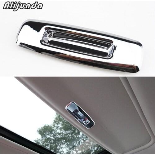 Car styling ABS chrome trim skylight shake handshandle sequins sticker case for ford focus 2 focus 3 car accessories