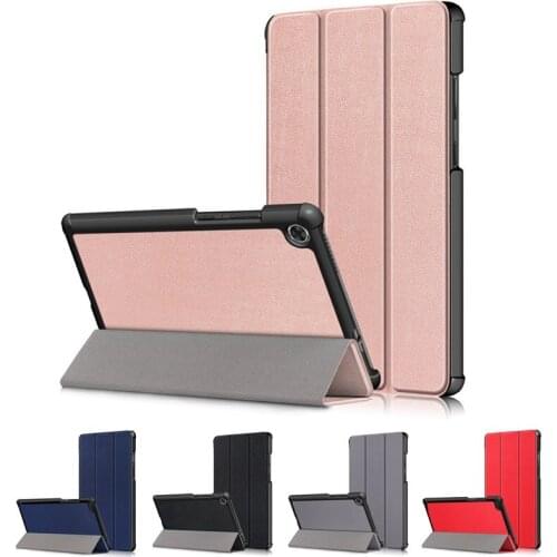 Ultra Slim Case for Lenovo Tab M8 M 8 TB-8505F TB-8505X Hard PC Back Tablets Cover 3-Fold Cover for Lenovo Tab M8 TB-8505 Case