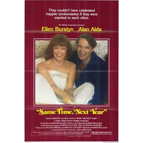 Same Time, Next Year Movie Art Film Print Silk Poster Home Wall Decor 24x36inch