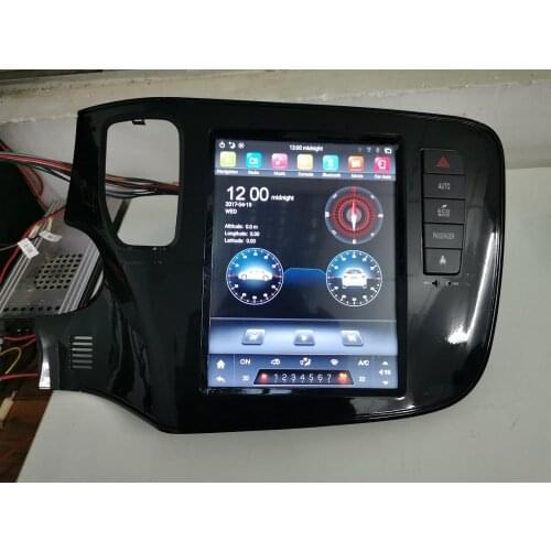 4gb+64gb Tesla style PX6 9.7" Android 9.0 Car AutoRadio DVD GPS Navigation for Mitsubishi Outlander 2019 2020 Bluetooth 5.0 WIFI