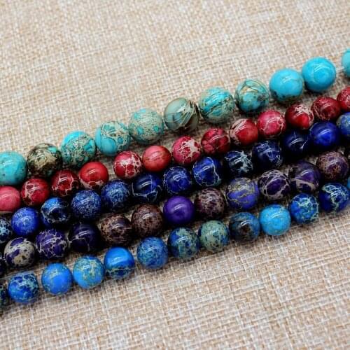 Emperor king beads Natural Stone Round beads ball 6/8/10/12MM Jewelry bracelet accessories making DIY Jewelry