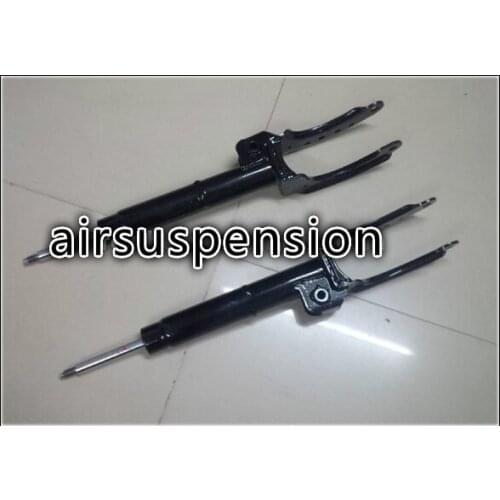 Pair 2pc For Vw Touareg FRONT RIGHT Left Air Suspension SHOCK ABSORBER 7L6413032R 7L6413031R