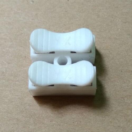 10PCS/Lot spring connector wires, welding without screws fast connector cable clamp be applied to the LED lamp strip