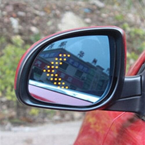 Brand New Power Heated Blue Wide Angle Sight Side Rear View Mirror Glasses For Hyundai Verna