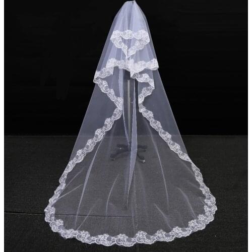 Wowbridal Wedding Lace Veils
