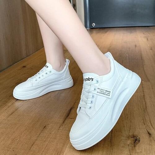 White Sneakers Women Flats Running Shoes for Women 2021 Designer Sneakers Woman Fashion Shoes Woman Casual Sneaker Platforms New